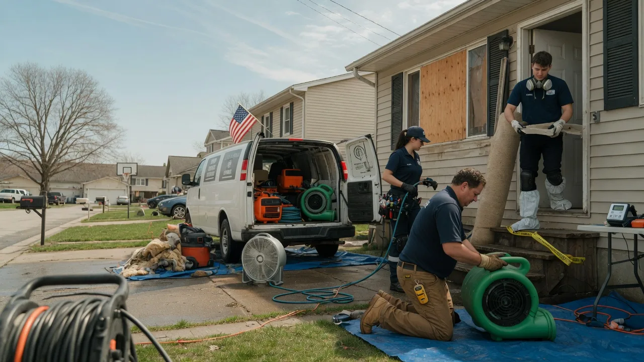 Water Damage Restoration in Savery, WY near me